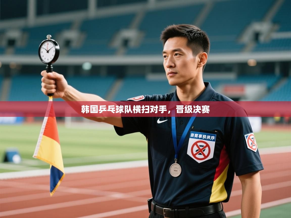 韩国乒乓球队横扫对手,晋级决赛 第1张