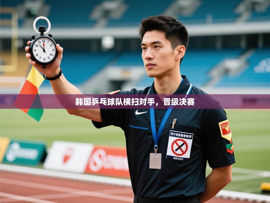 韩国乒乓球队横扫对手,晋级决赛 第2张